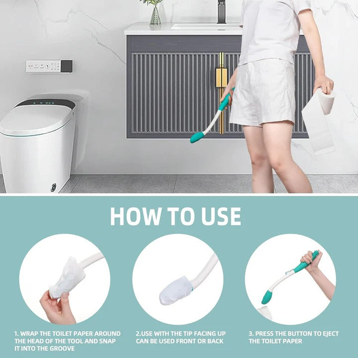 Long Reach Toilet Tissue Aid Tool Set of 2