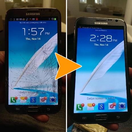 DIY Phone Screen Crack Repair Kit