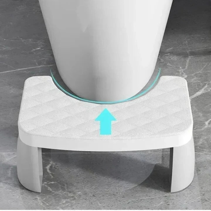 Compact Toilet Squat Stool with Non-Slip Design for Adults