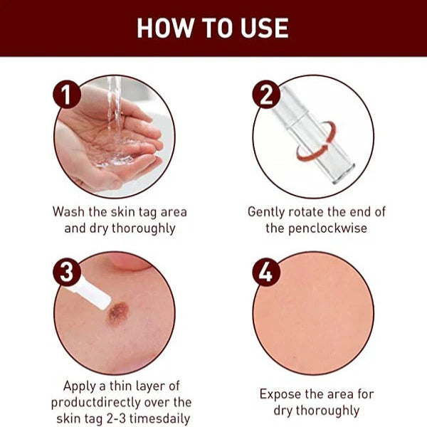 Skin Tag and Mole Appearance Cosmetic Oil