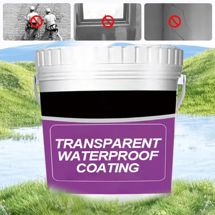 Water-Resistant Sealing Coating for Gaps and Cracks