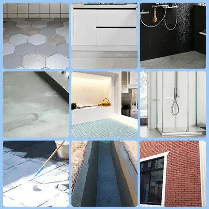 Water-Resistant Sealing Coating for Gaps and Cracks