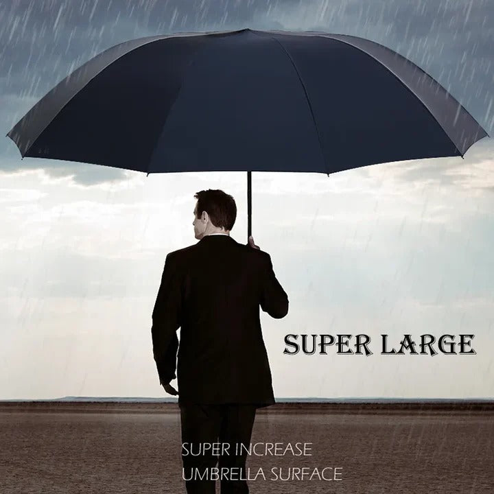 Automatic Folding Umbrella with Large Canopy