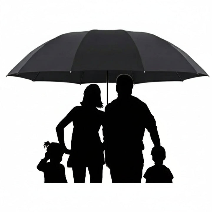 Automatic Folding Umbrella with Large Canopy