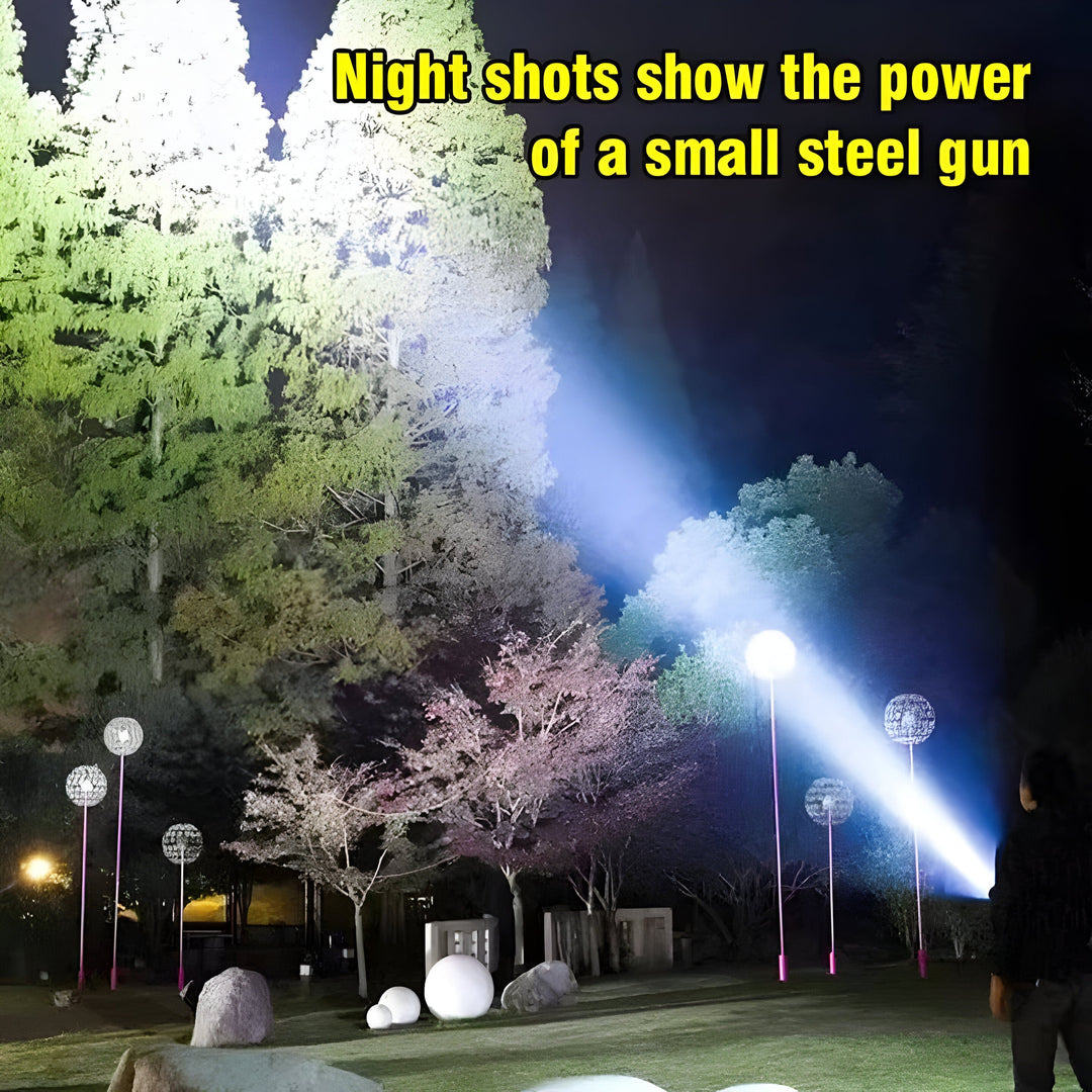 Rechargeable Mini Flashlight, Multiple LED Light Source