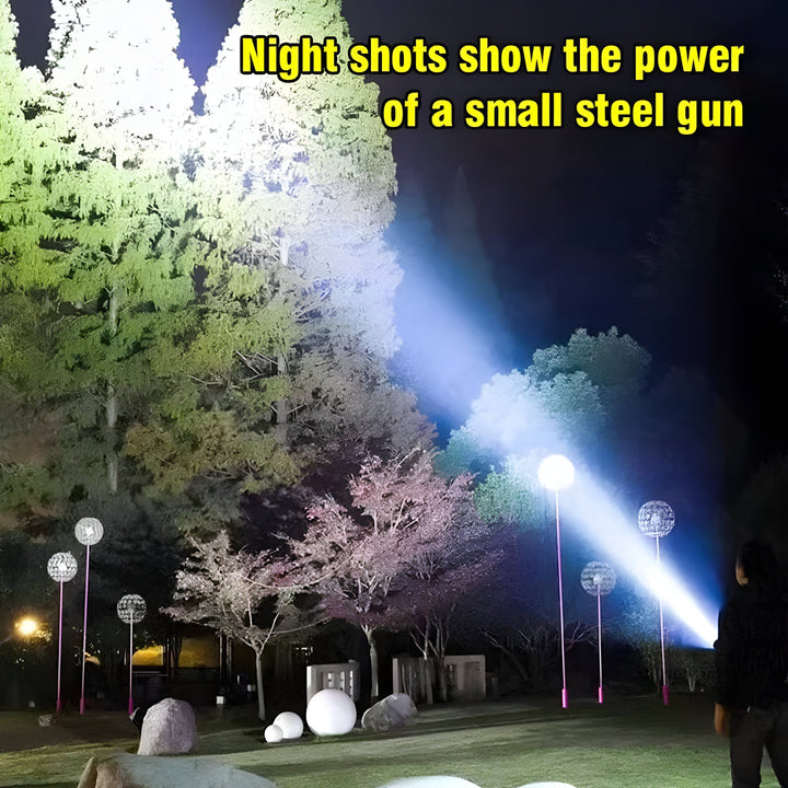 Rechargeable Mini Flashlight, Multiple LED Light Source