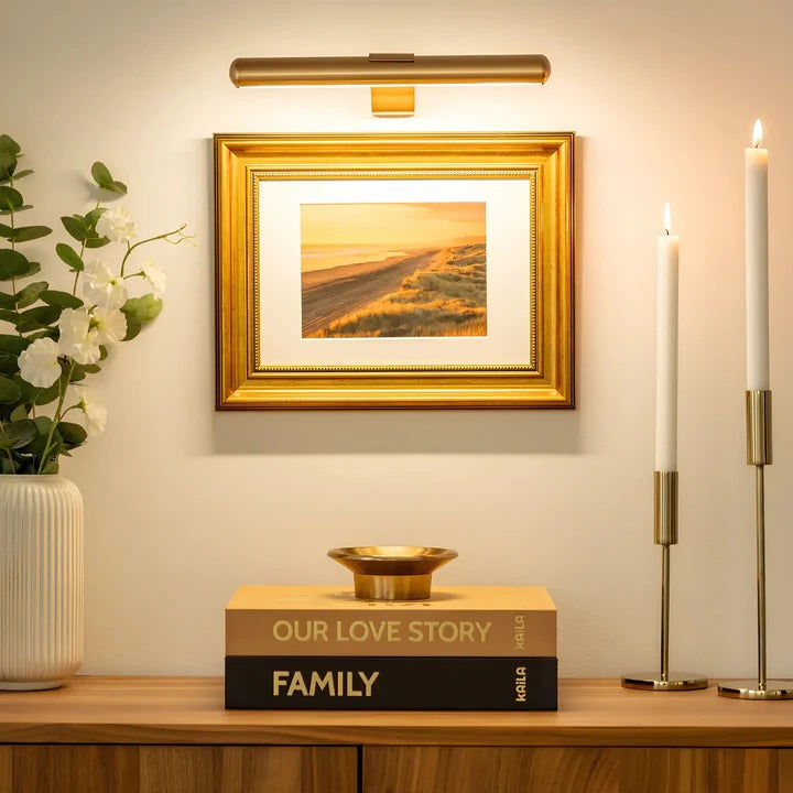 LED Art Display Light, Cordless Lamp for Paintings and Decor