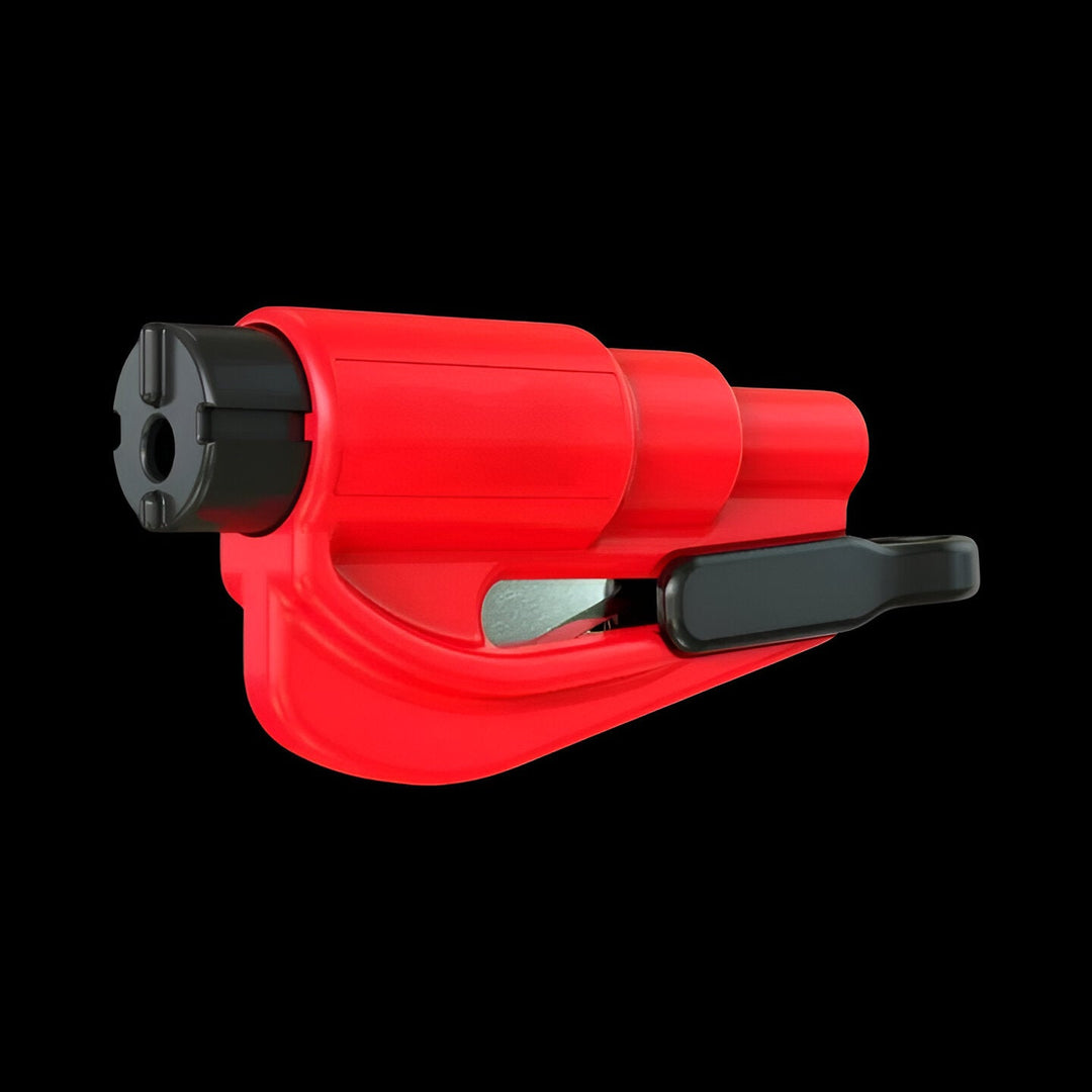 Vehicle Rescue Tool, 2-in-1 Window Breaker and Seatbelt Cutter