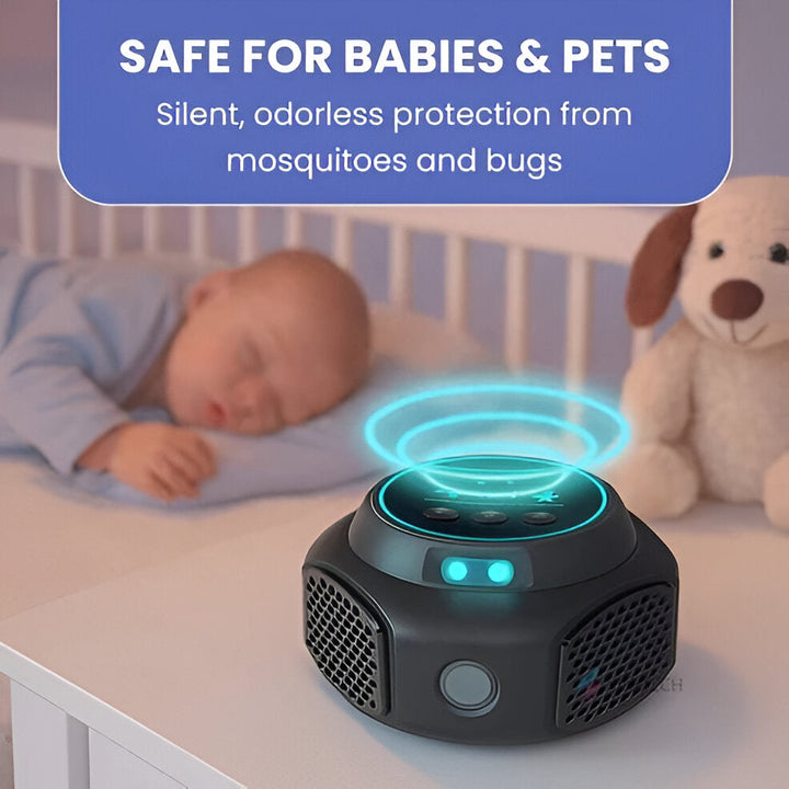 Electronic Insect Repeller, Ultrasonic Device for Spiders