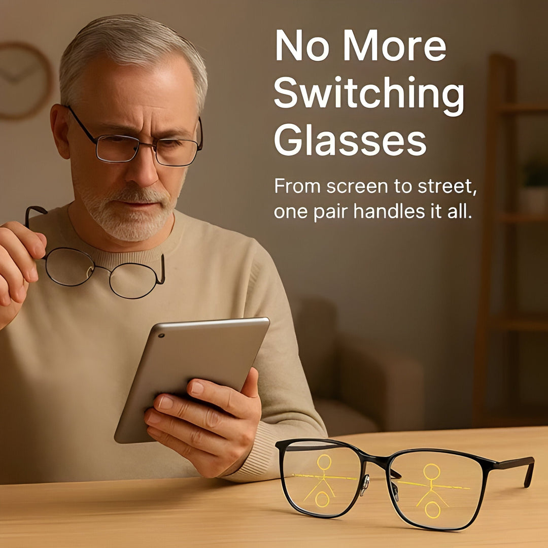 Progressive Lenses and Reading Glasses