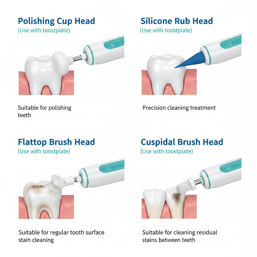 Electric Oral Care Cleaning Set