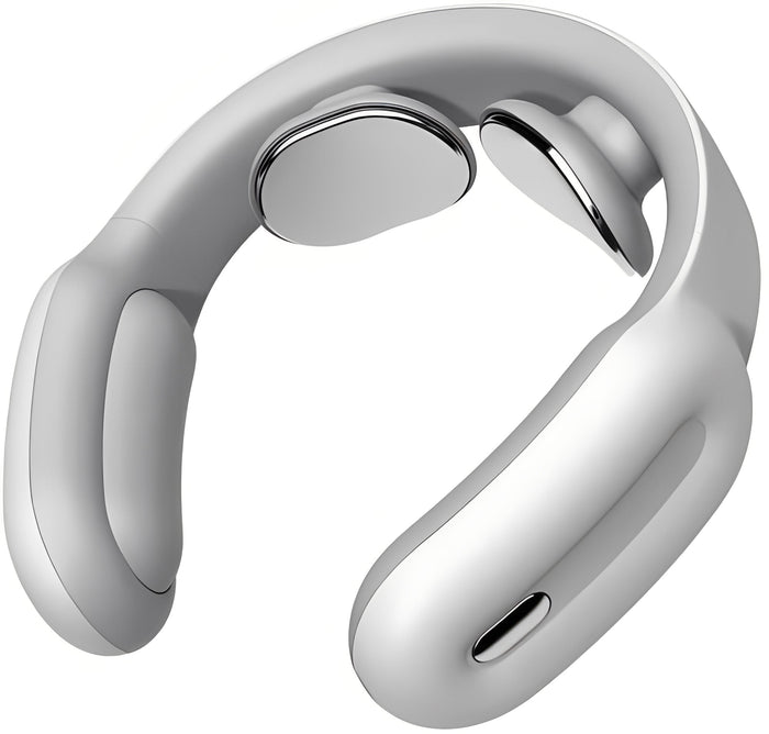 Portable Neck Massager with Pulse and Heat Functions