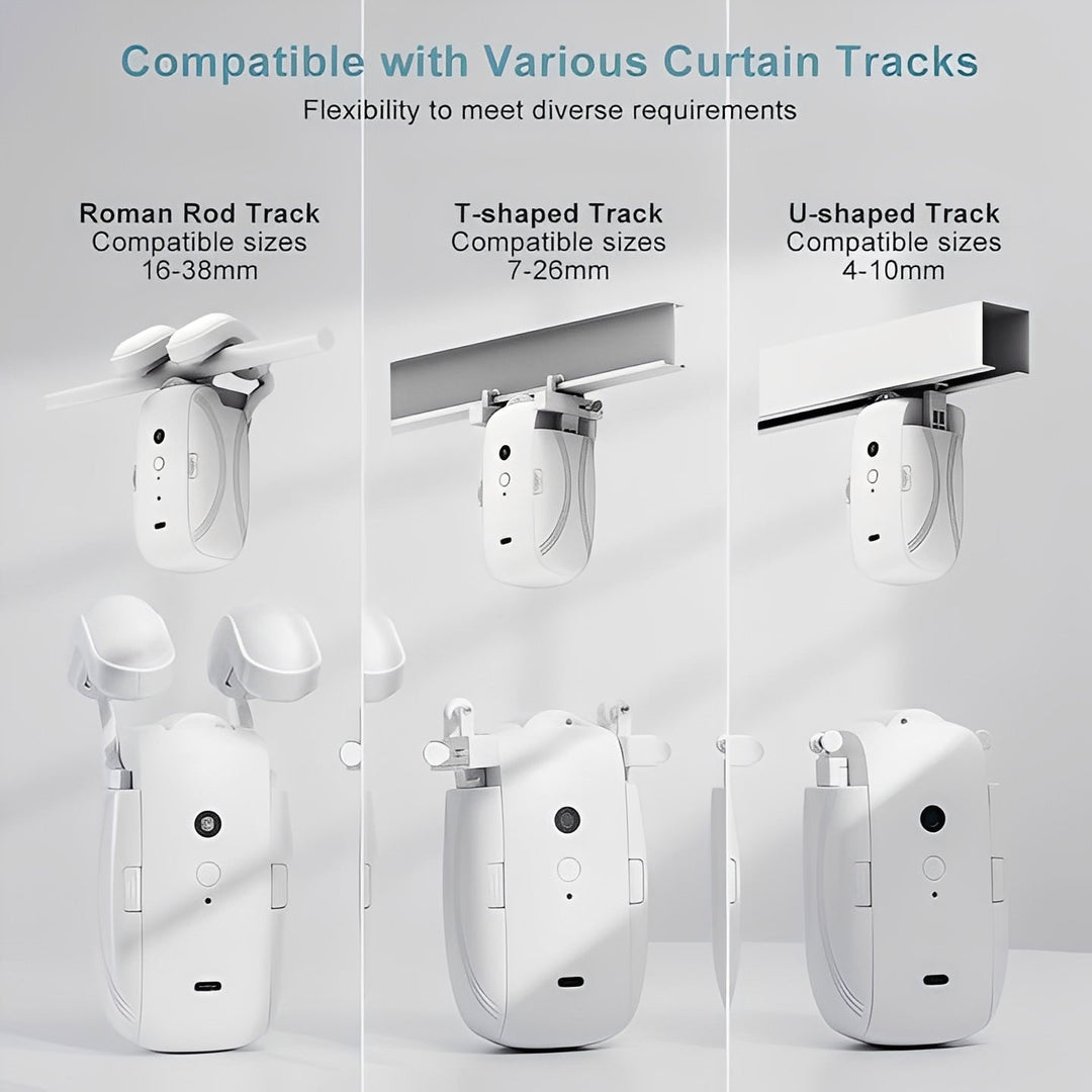 Automatic Curtain Opener and Closer with Timer Function