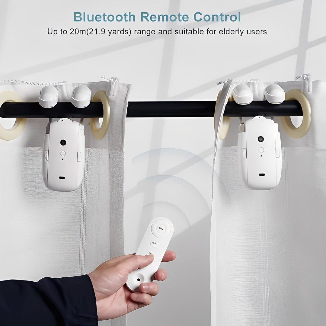 Automatic Curtain Opener and Closer with Timer Function