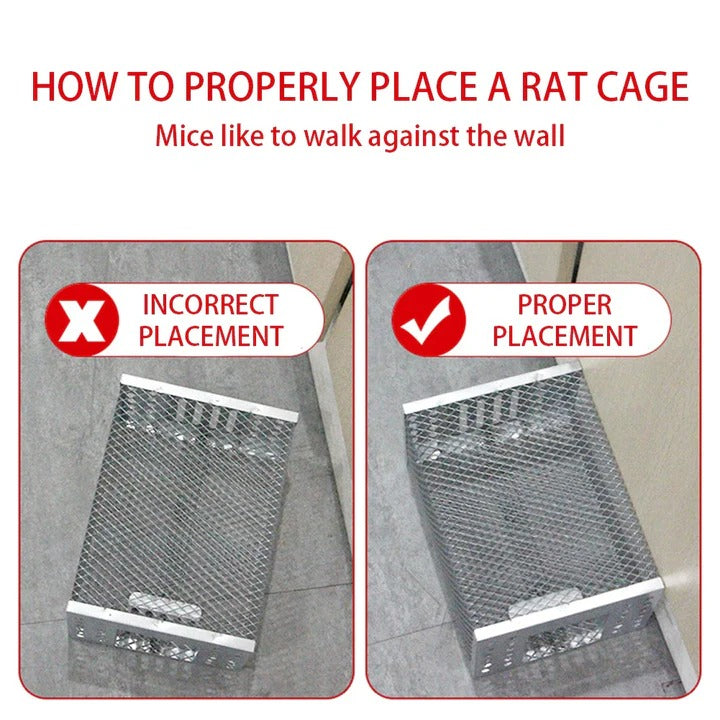 Mouse Trap Cage with Sliding Door