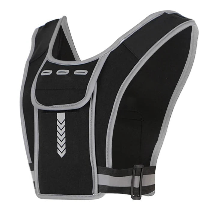 Running Chest Bag and Reflective Safety Vest