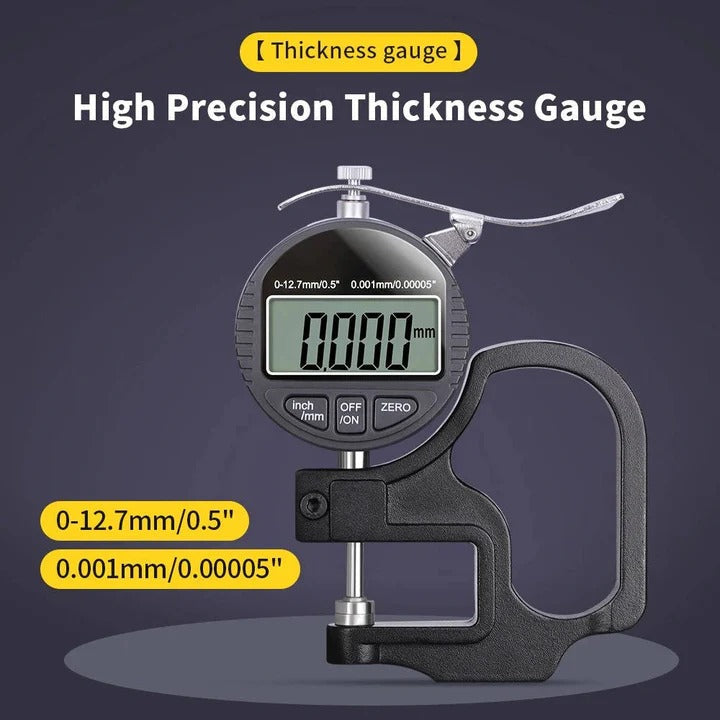 Thickness Measuring Tool for Paper Cloth Metal