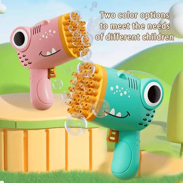 Bubble Gun Toy for Kids and Outdoor Play