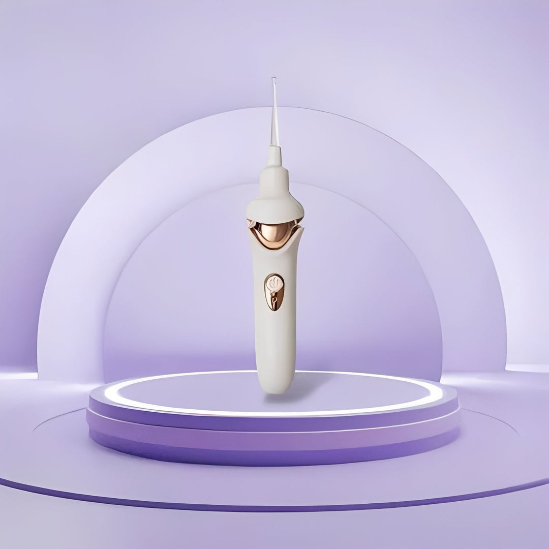 Vacuum Ear Cleaner Device with Soft Tip