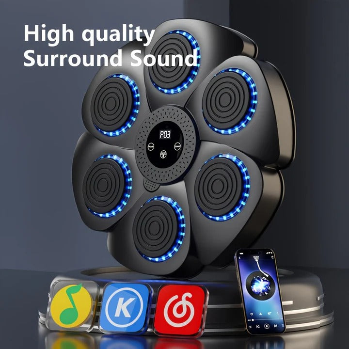 Boxing Machine Wall Target with Music and USB Rechargeable