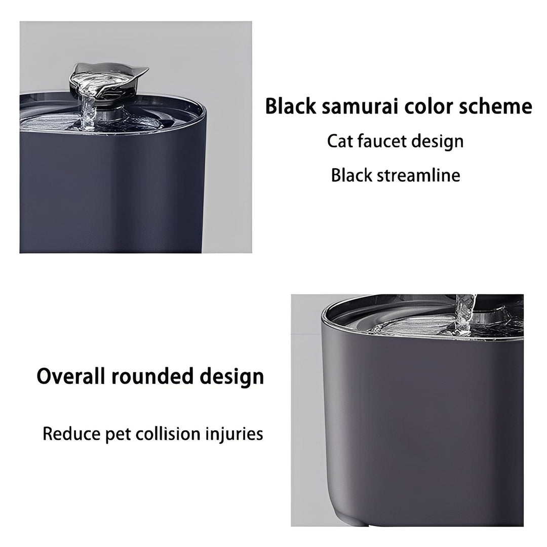 Cat Drinking Fountain and Water Dispenser