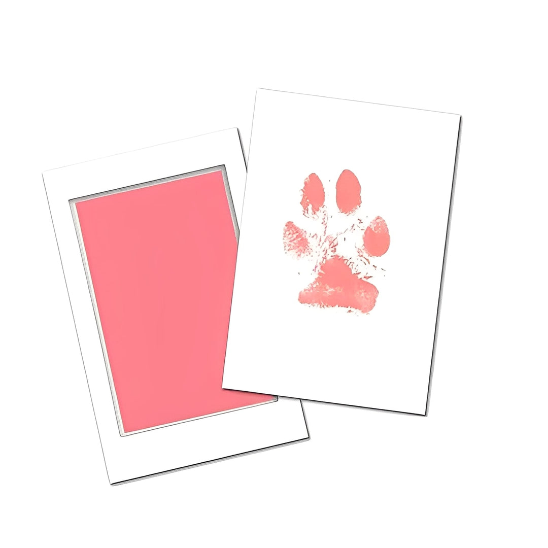 Dog Paw Print Kit with Ink Pad and Frame