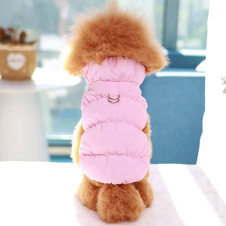 Warm Pet Jacket for Winter Use
