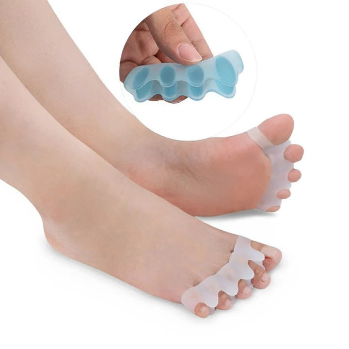 Toe Support Splint, Silicone Separator Brace for Foot Comfort