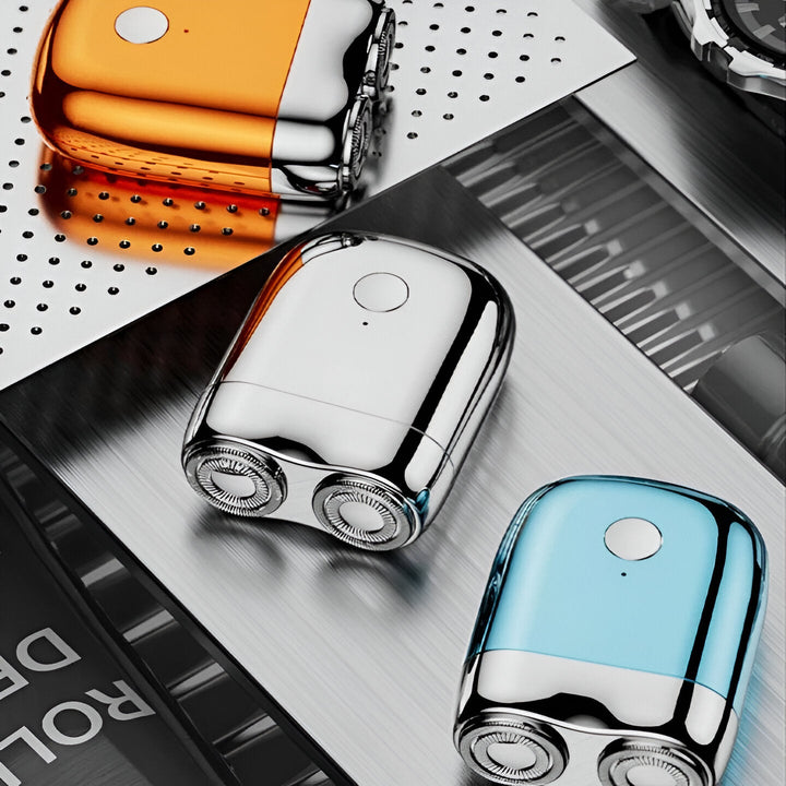 Mens Electric Shaver Mini Magnetic for Face and Beard