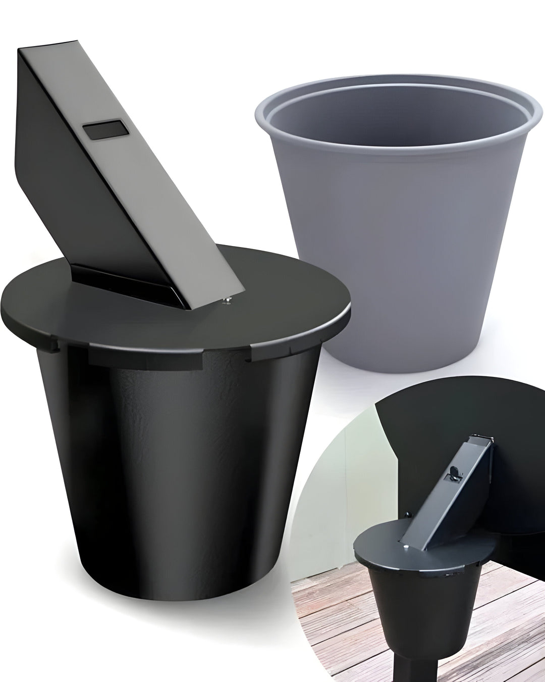 Grill Grease Collector Basket and Catcher