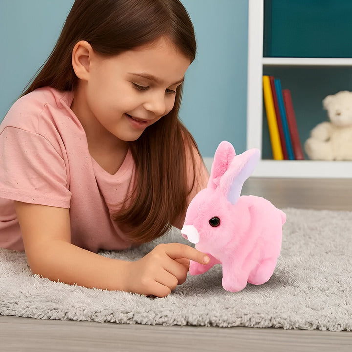 Plush Bunny Toy Interactive