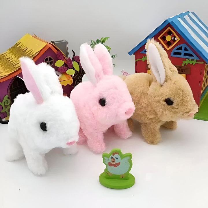 Plush Bunny Toy Interactive