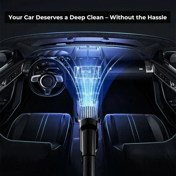 Rechargeable Cordless Car Vacuum Cleaner with Powerful Suction