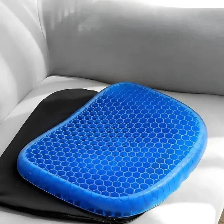Ergonomic Gel Seat Cushion for Office Car and Everyday Seating Comfort