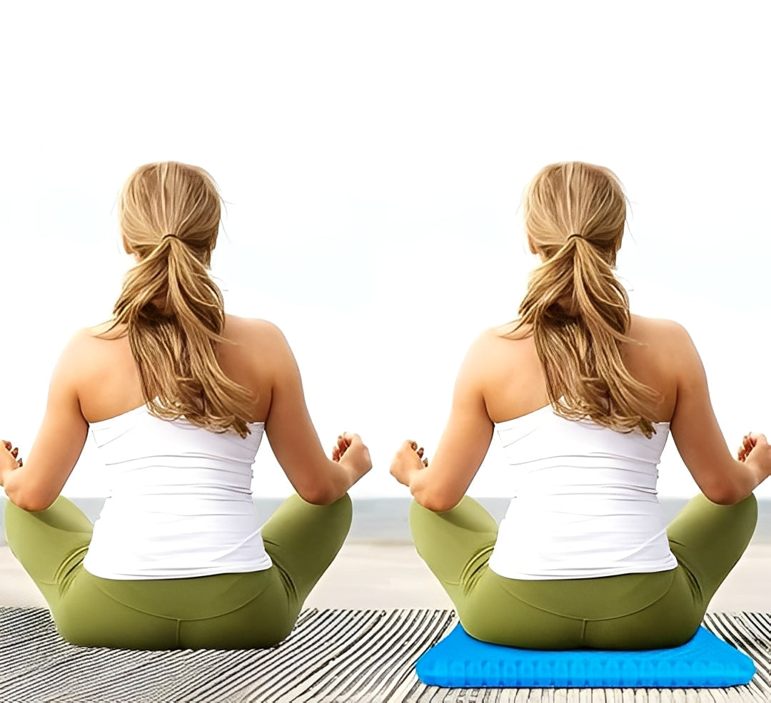 Ergonomic Gel Seat Cushion for Office Car and Everyday Seating Comfort