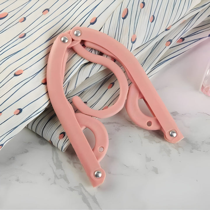 Portable Clothes Hanger Foldable for Travel and Camping