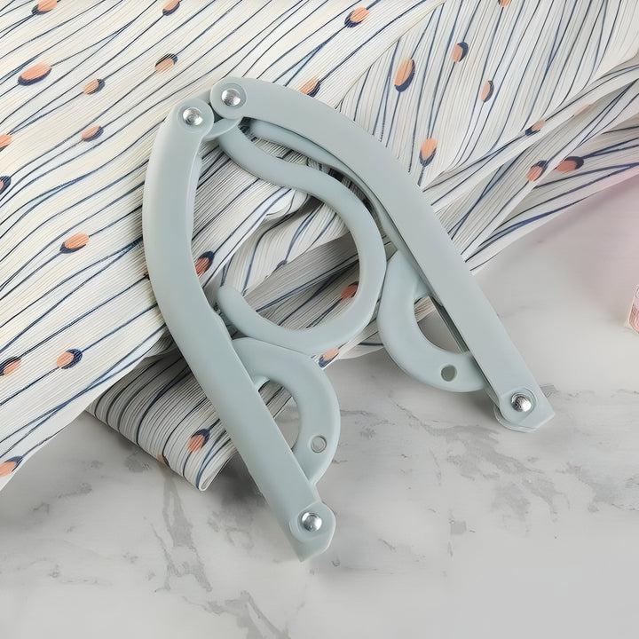 Portable Clothes Hanger Foldable for Travel and Camping