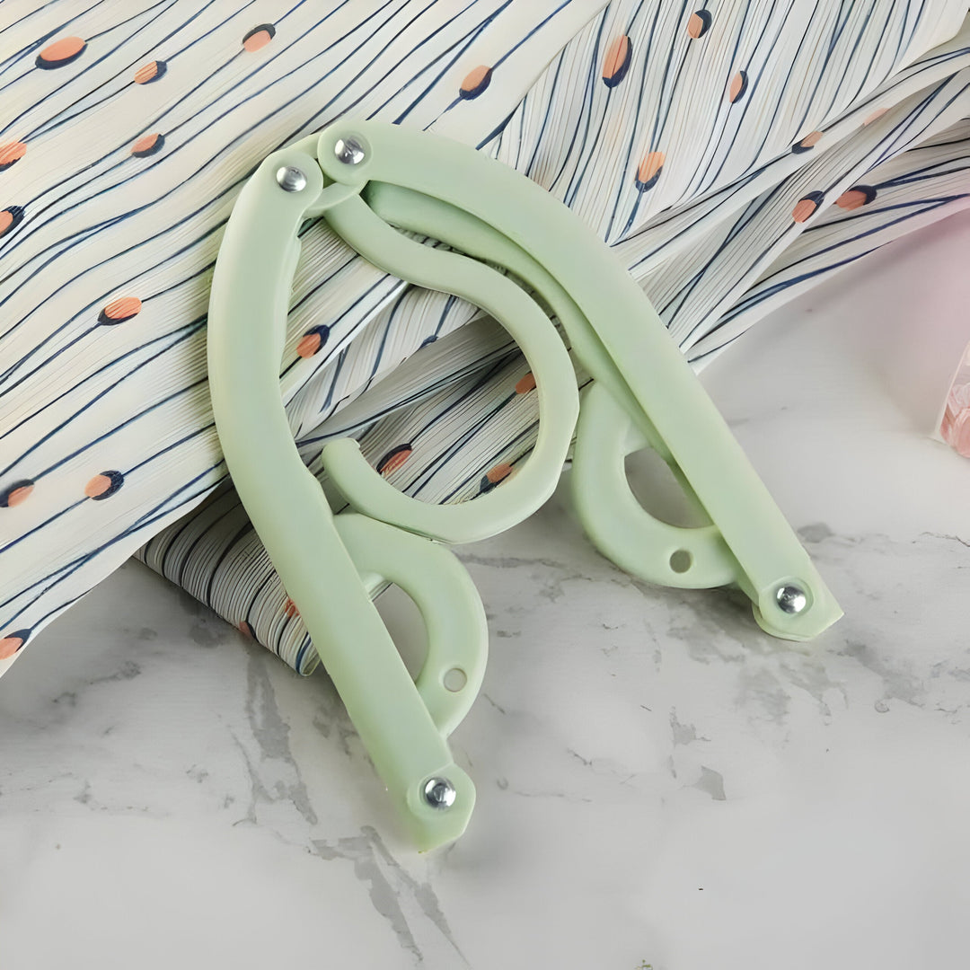 Portable Clothes Hanger Foldable for Travel and Camping