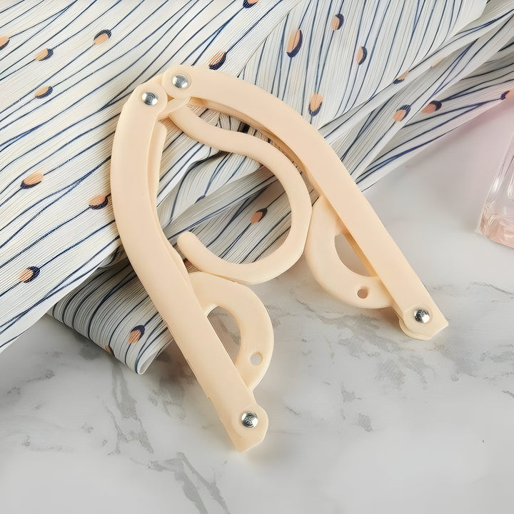 Portable Clothes Hanger Foldable for Travel and Camping