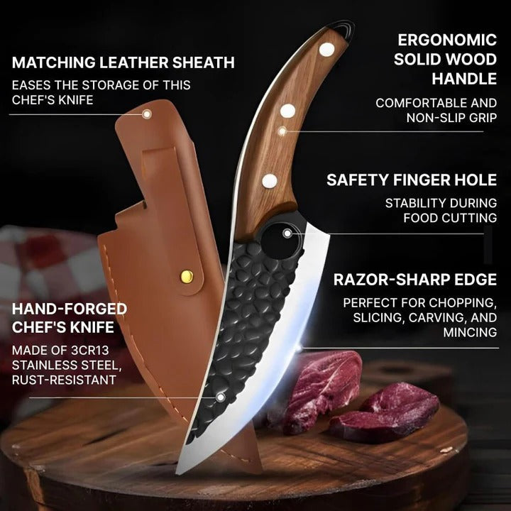 Japanese Kitchen Knife High Carbon Steel for Slicing and Chopping
