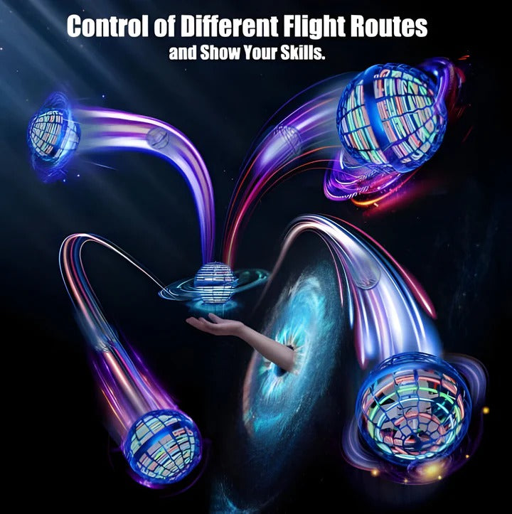 Cosmic Globe Flying Orb Fidget Spinner Toy