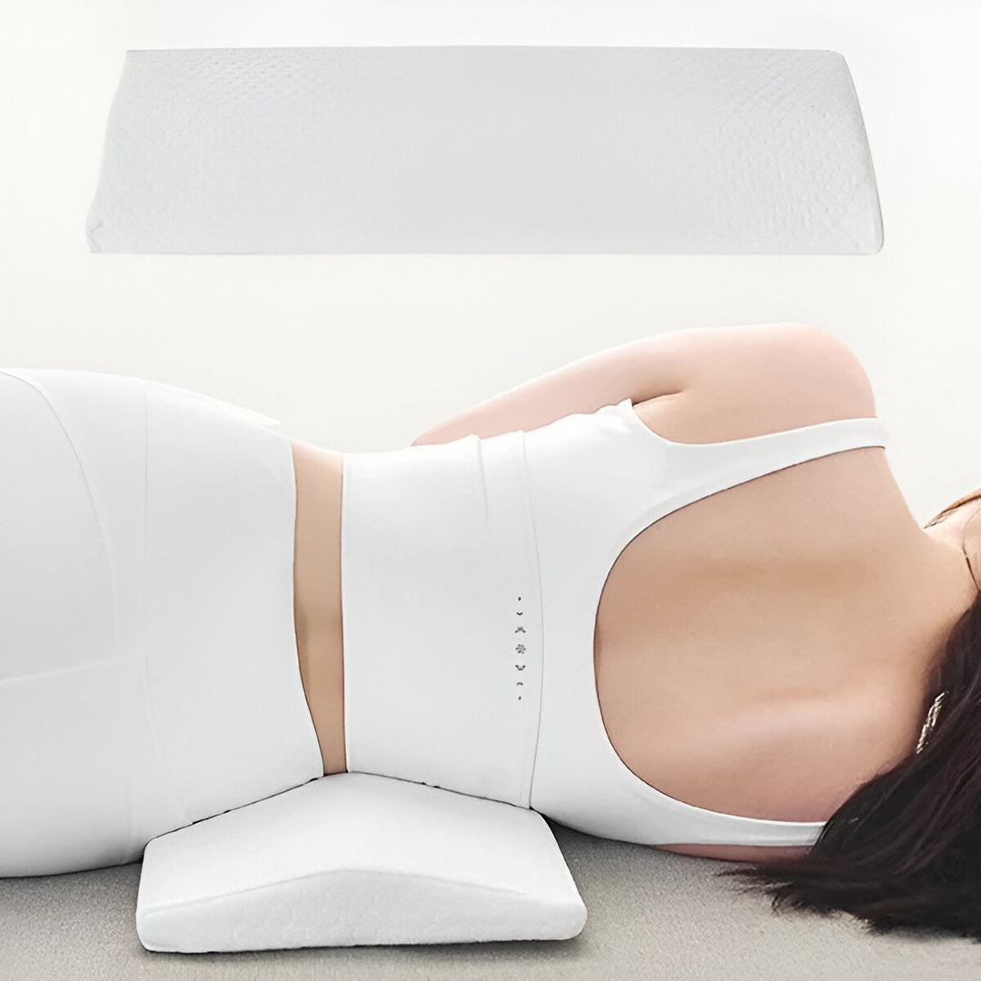 Sleeping Lumbar Pillow for Lower Back Support and Comfort