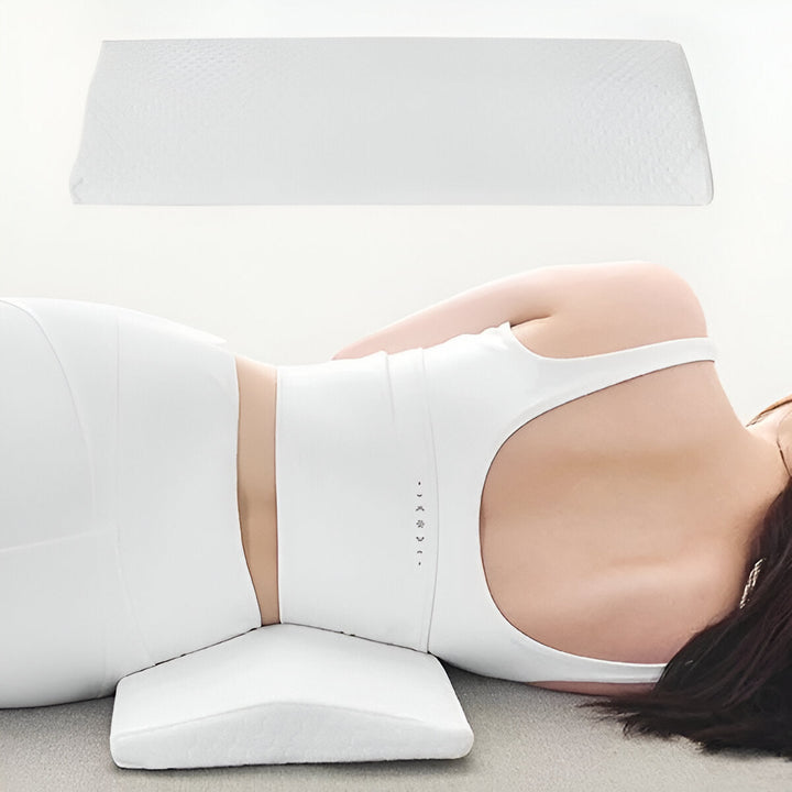 Sleeping Lumbar Pillow for Lower Back Support and Comfort