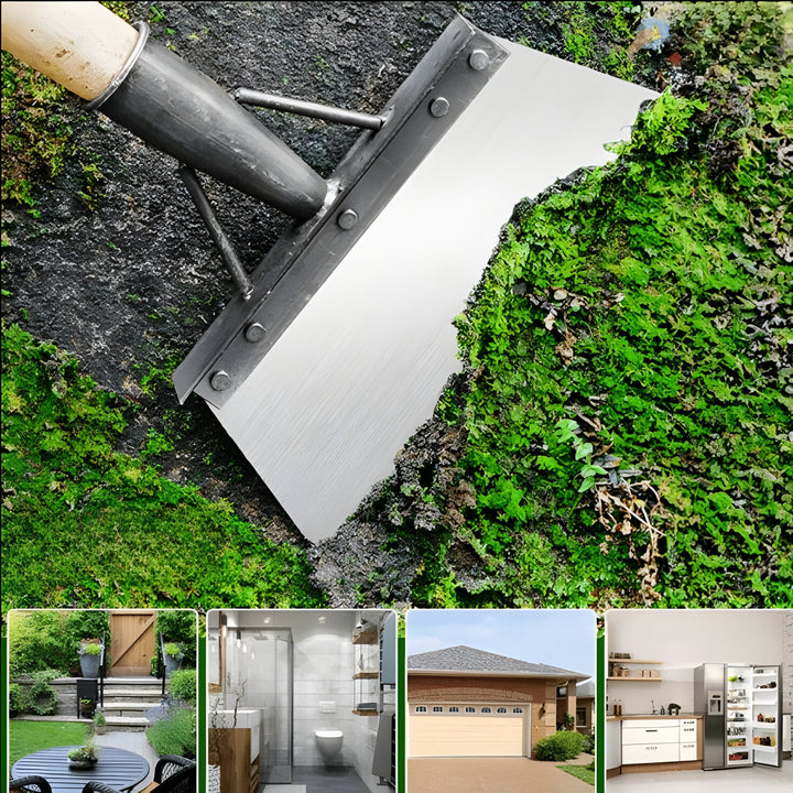 Garden Scraper Tool for Cleaning Pavement and Edges