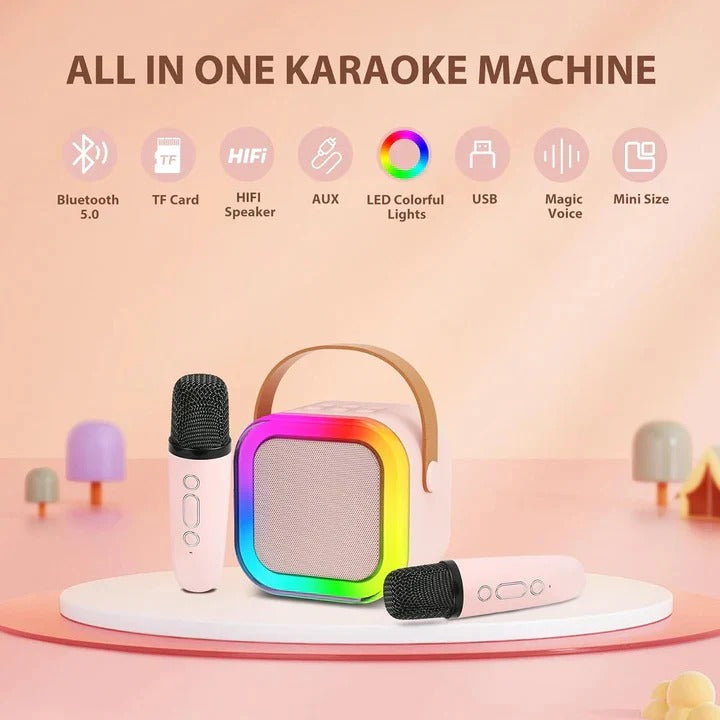 Portable Karaoke Machine for Kids and Childrens Music