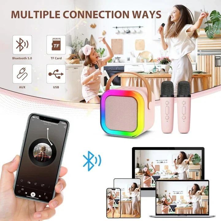 Portable Karaoke Machine for Kids and Childrens Music
