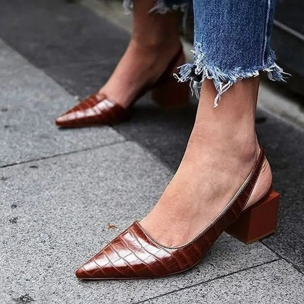 Womens Orthopaedic Pumps Dress Shoes with Arch Support