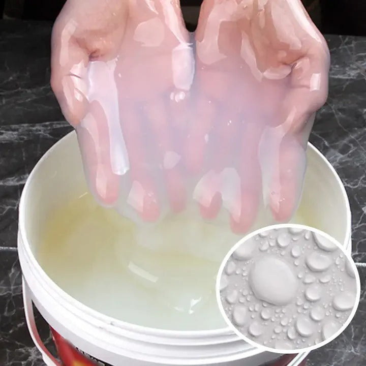 Transparent Waterproof Adhesive Coating for Bathroom Floor and Cracks