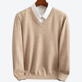 Cashmere Jumper for Men Crew Neck Pullover