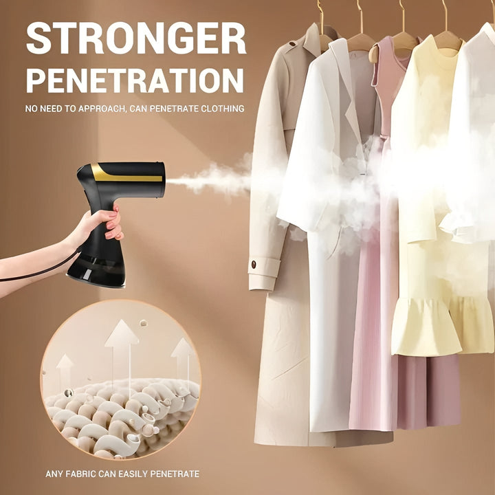 Portable Garment Steamer for Travel and Quick Ironing